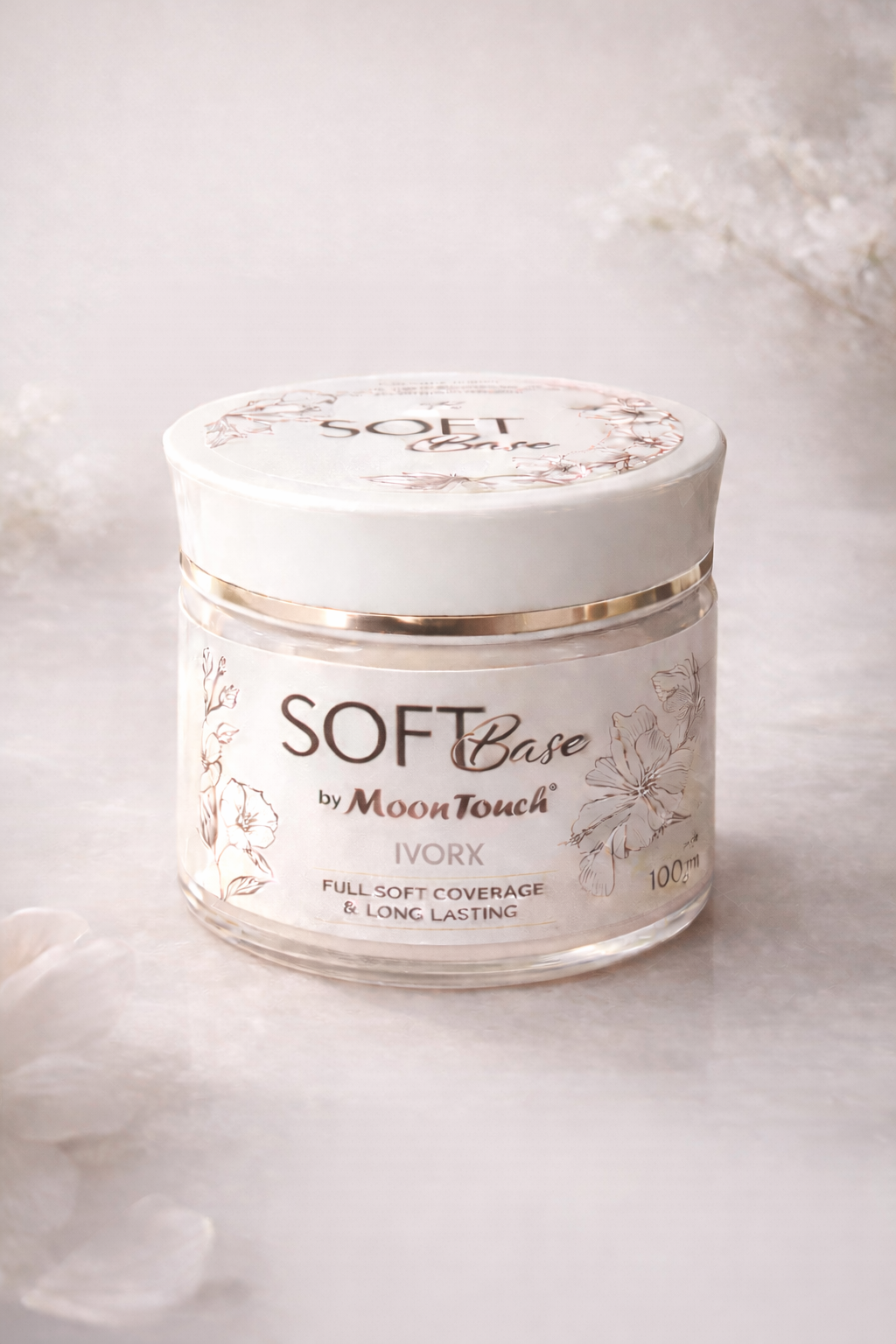 Makeup Soft Base Ivory (100gm)