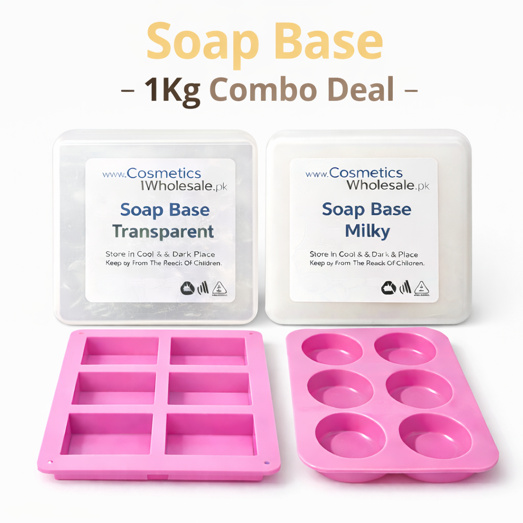 1Kg Soap Base Combo Deal