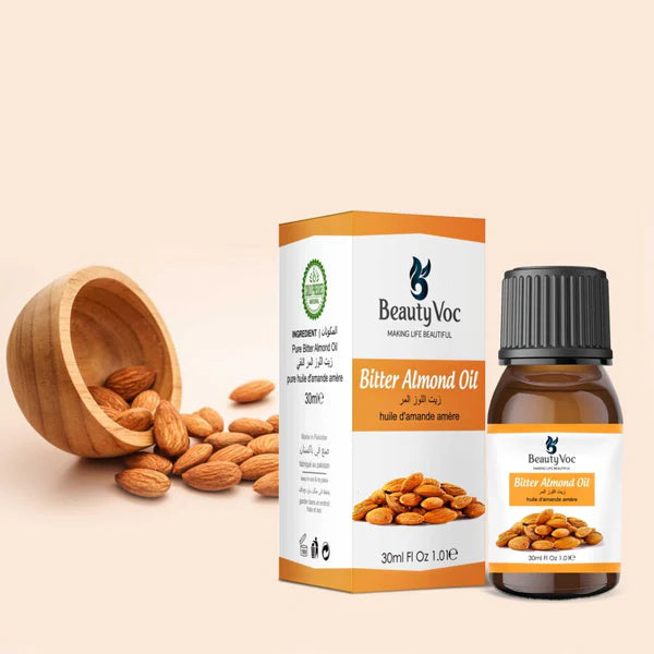 Bitter Almond Oil 30 ml - 100% Pure & Natural | Best For Skin & Hair Care